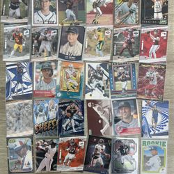 Mixed Sports Cards Lot, RC’s, Stars, Inserts