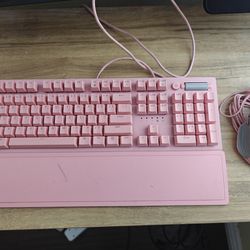 Razer mouse and keyboard