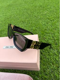 Black Miu Miu Sunglasses