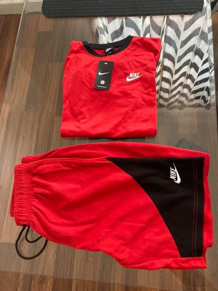 🔥🔥Men’s Nike short sets sizes large and 3x $60 each hmu 🔥🔥