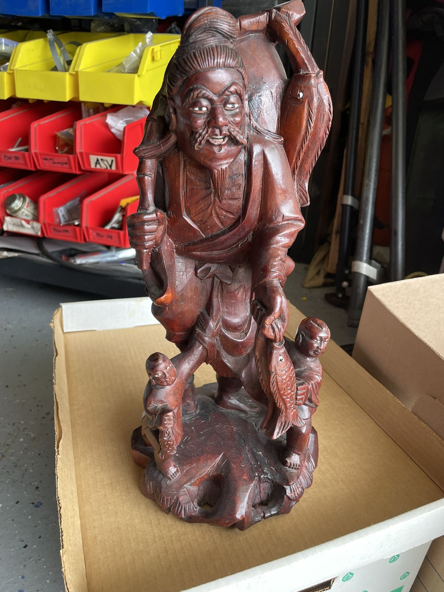 Asian Wood Carving
