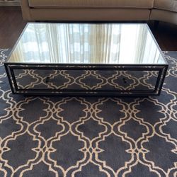 Restoration Hardware (brand) Coffee Table In Mint Conditions 