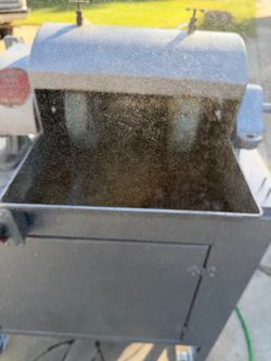 Trim saw / lapidary machine