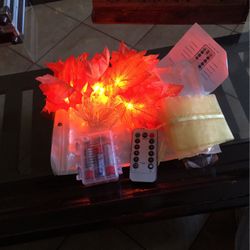 Maple Leaf String Light