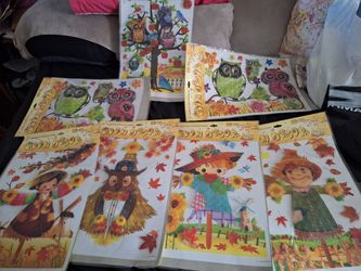 Autumn Room decoration set or 7