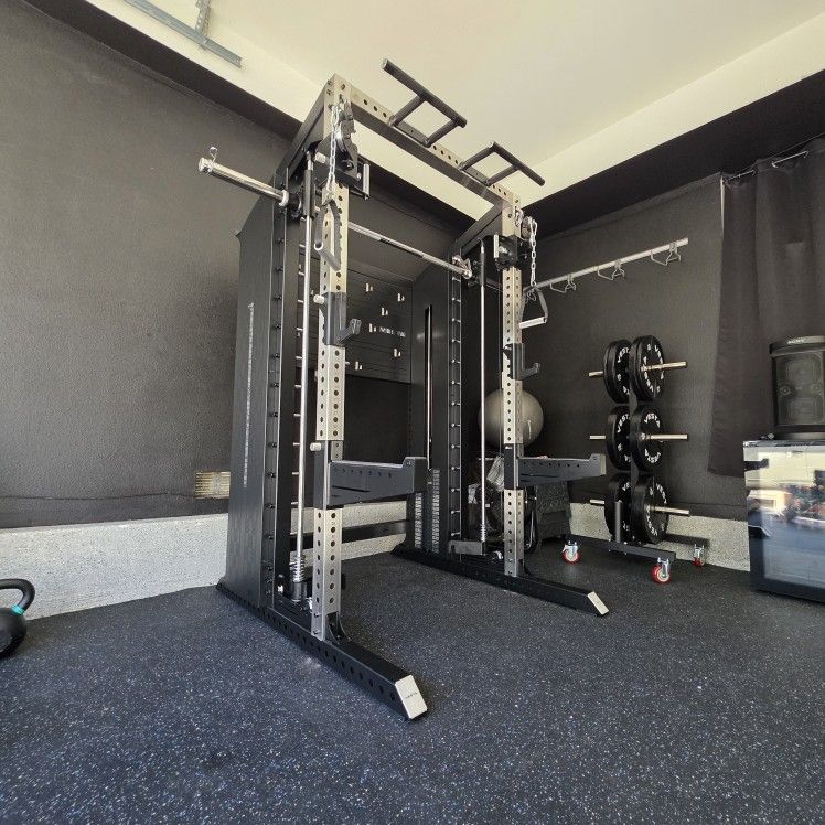 🔥NEW Vesta Pioneer 3in1 | Functional trainer | Squat Rack | Smith Machine | 200lbs weight stack | Gym Equipment | Commercial Grade | FREE DELIVERY 🚛