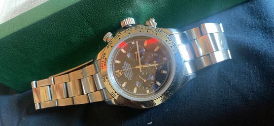 Moissanite Rolex watch