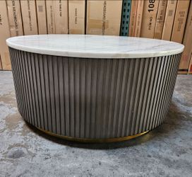 Sophisticated marble coffee table