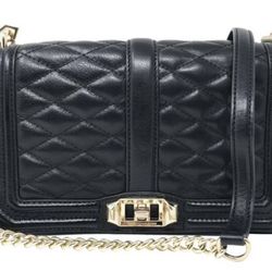 Authentic Rebecca Minkof Leather Crossbody Shoulder Bag