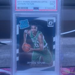 2017 Panini Donruss Optic Jayson Tatum Psa 9
