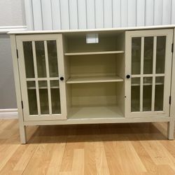 Cream TV Stand/Cabinet
