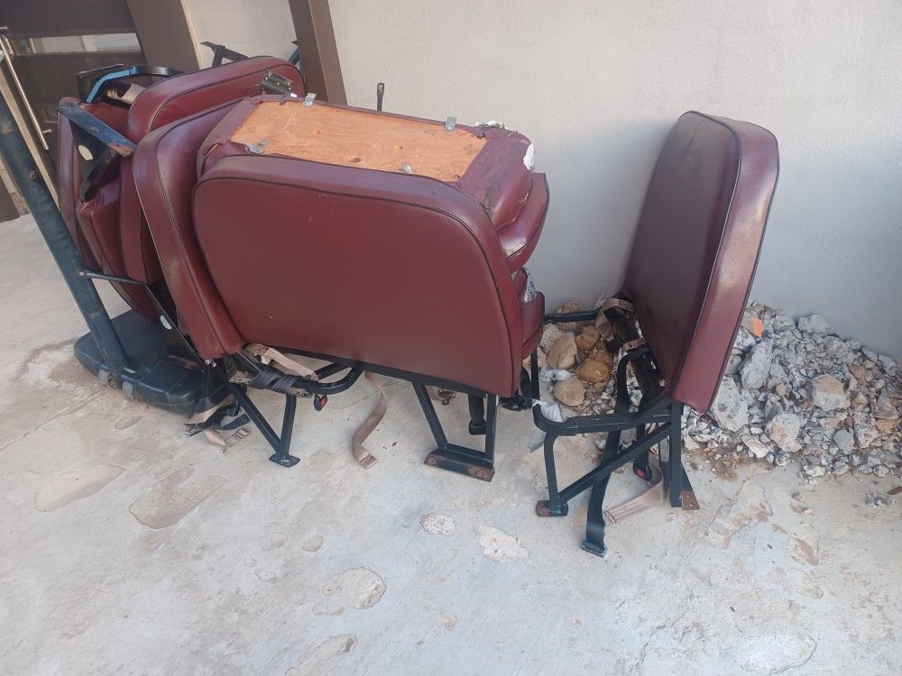 6 Small Bus Seats $20 Each