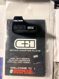 Holosun HS407K X2/ CH Mounting Adapter Plate ~Magpul Sling ~
