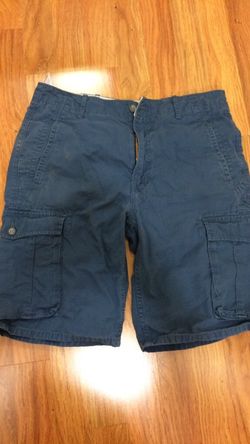 Levi's grey denim cargo shorts. Size W 30