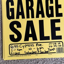 Garage Sale .!!!