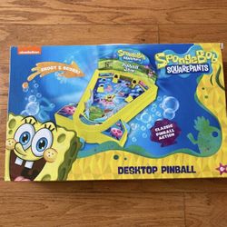 NWT SpongeBob Desktop Pinball