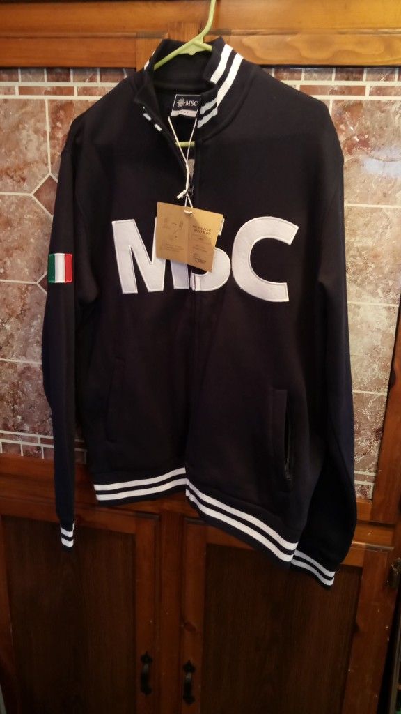 BRAND NEW TWO MSC CRUISES JACKETS.