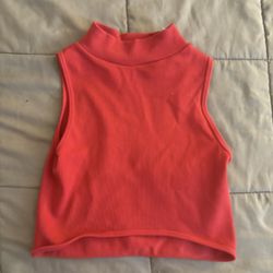 red crop top