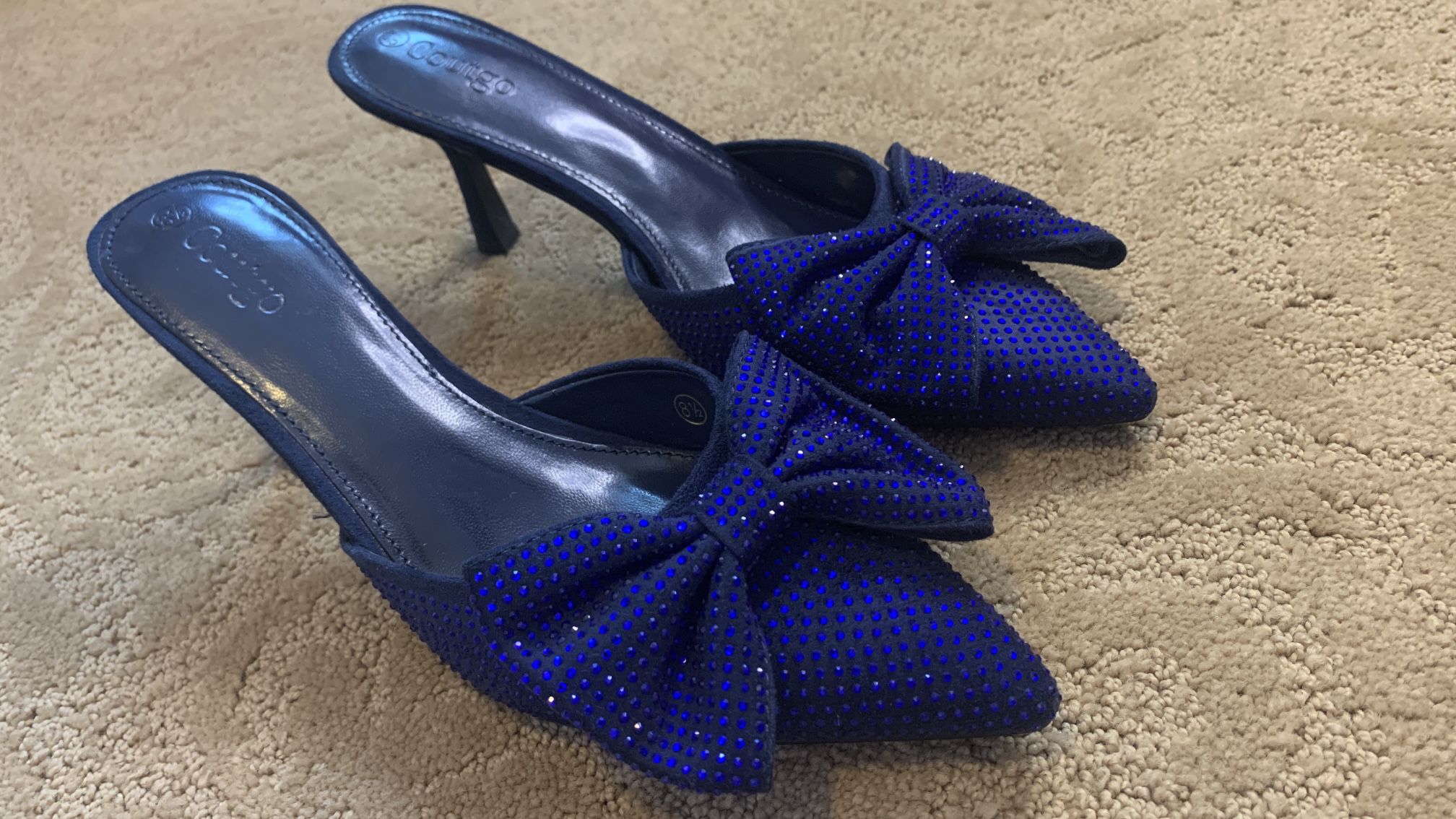 Blue Heels Size 8.5