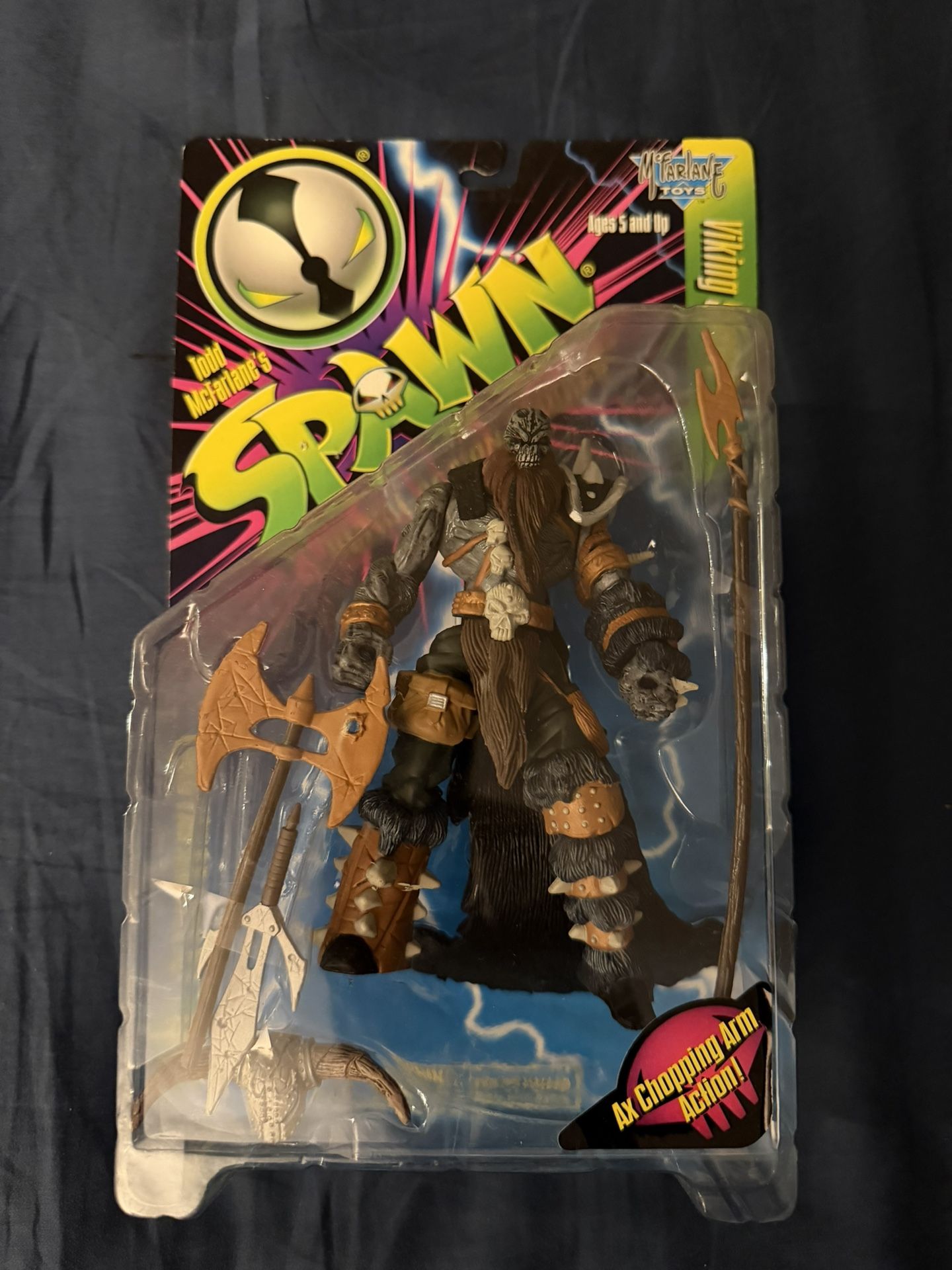 1996 McFarlane Toys VIKING SPAWN Figure