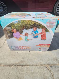 New foam bubble machine