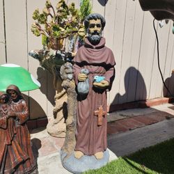 Saint Francis Of Assis Statue For Sale 