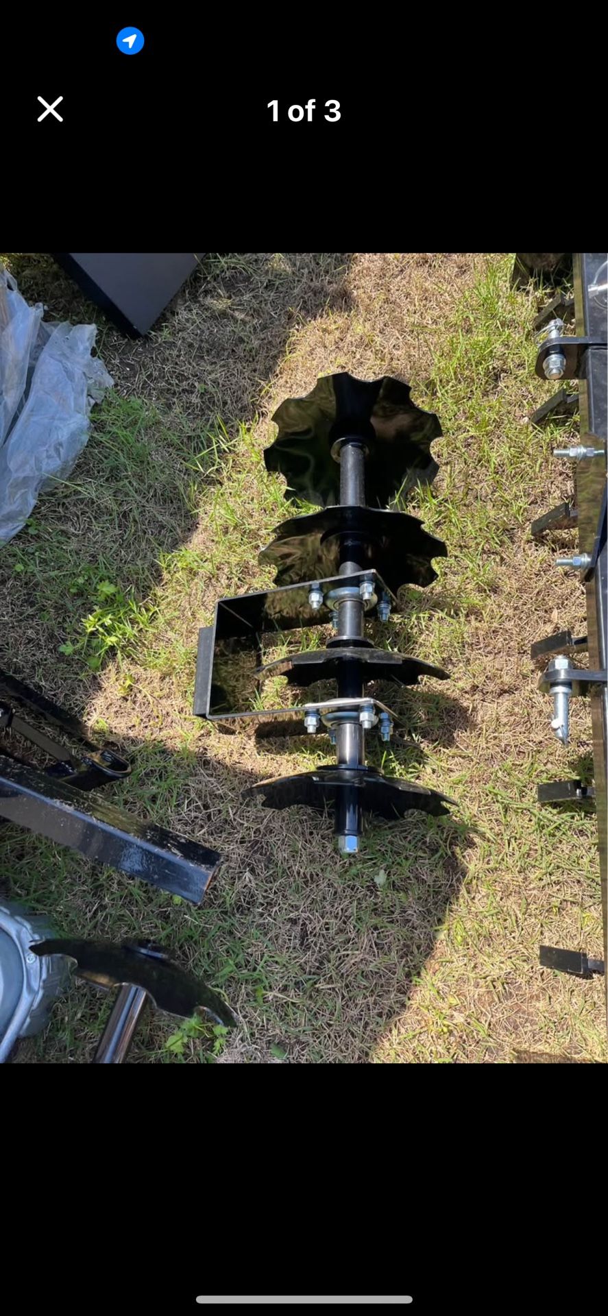 Disc Plow for 2” receiver With 8 blades Universal