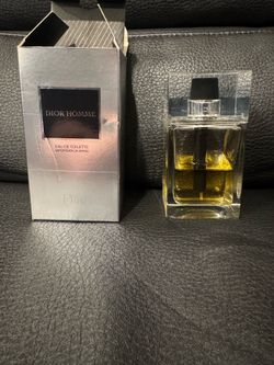 Dior Homme 2011 - RARE “Silver Stem” (Early Batch, Launch-Year Bottle). 100 ml, 50% full. Box included.
