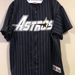 black and white astros jersey