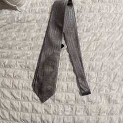 Silver Versace Tie