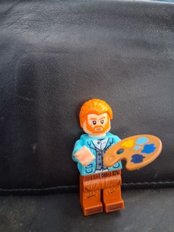 Legos minifig Vincent van Gogh