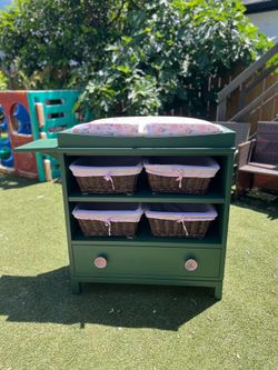 Wooden Baby Changing Station