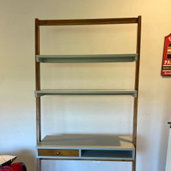 Desk With Shelves