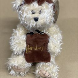 Hershey's Chocolate World Plush Vtg Teddy Bear 8" Candy Bag - New