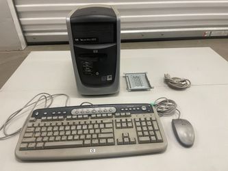 Vintage HP Pavilion 6830 Desktop PC Bundle Celeron 700MHz 64MB RAM Win ME/98