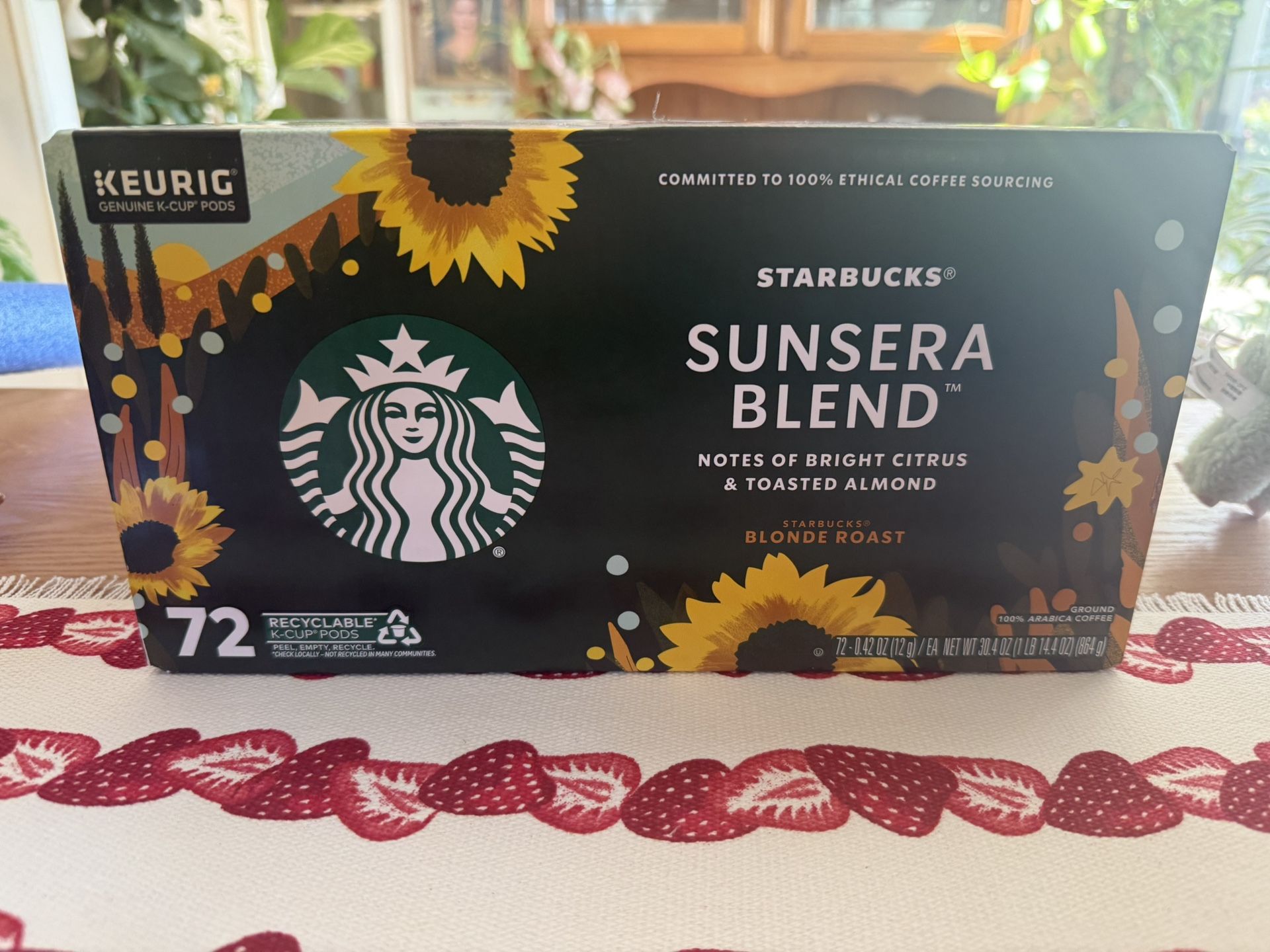 Starbucks 72 Sunsera K Cups