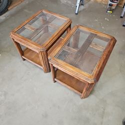 End Tables - Bamboo Style
