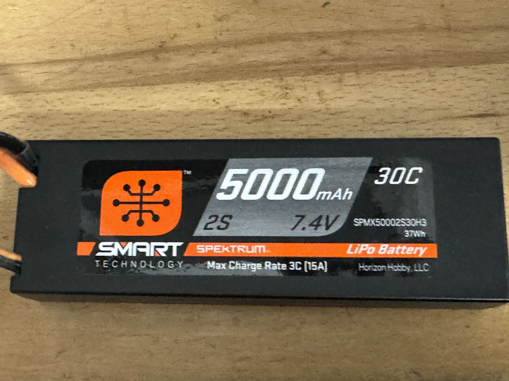 Spektrum 2s battery 5000mah very fresh 