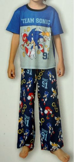 Kids sonic pijamas
