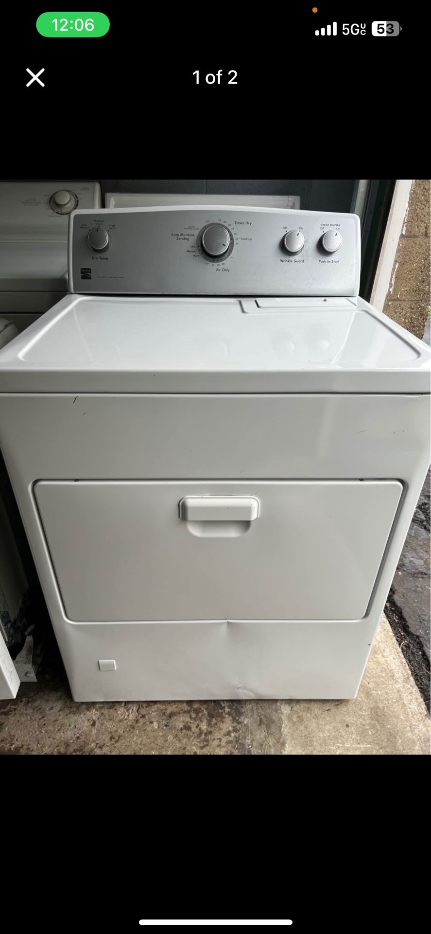 Kenmore Electric Dryer 