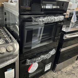 New Frigidaire 27” Double Oven Black Built In