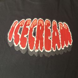 Icecream Something Classic S/S Tee in black cotton. 3XL Fits Like 2x