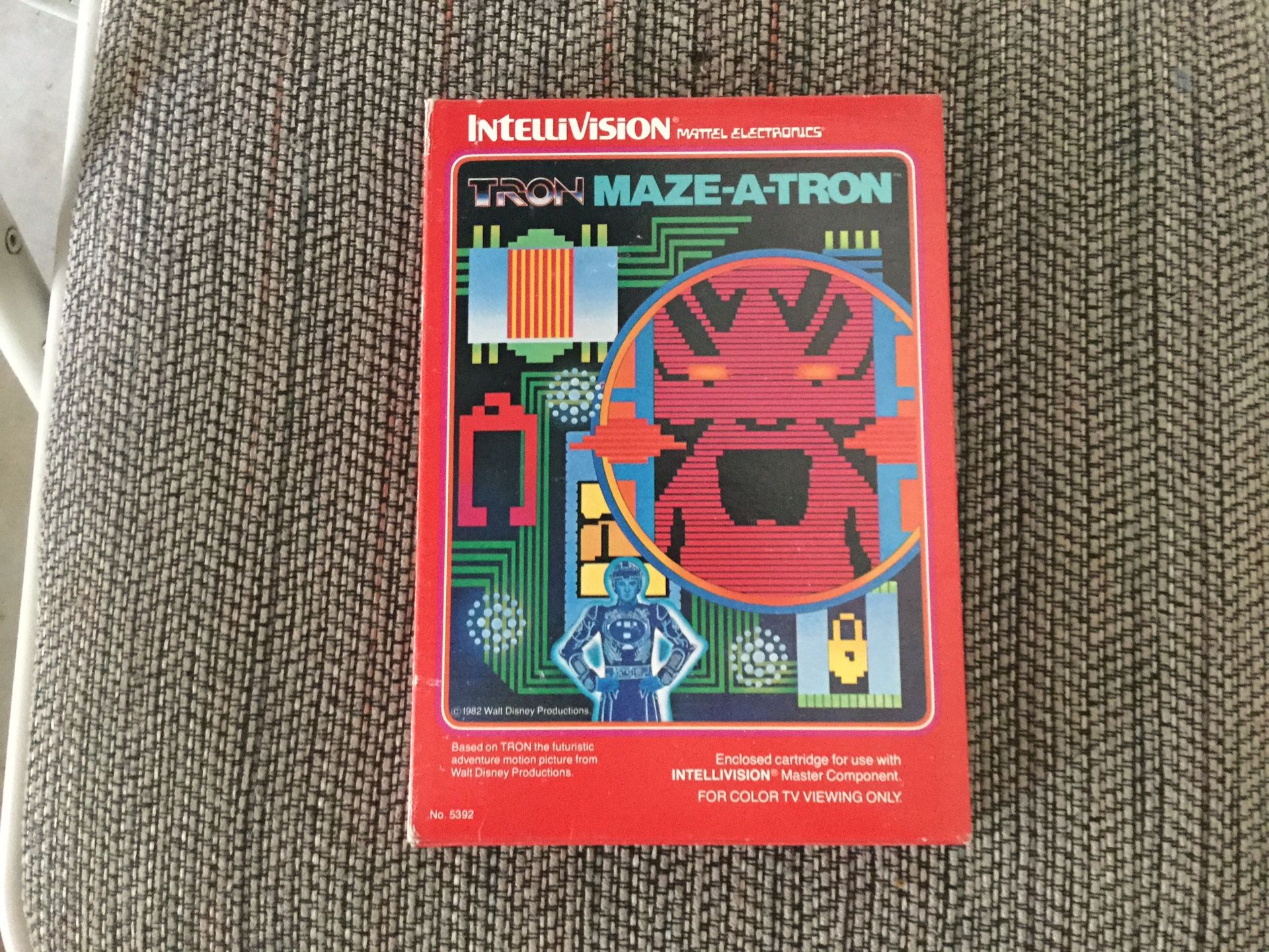 Intellivision Tron Maze-A-Tron
