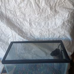 10 Gallon Aquarium With Screen
