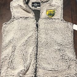 Baylor University Full Zip Sherpa Vest