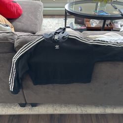 Adidas Cropped Hoodie