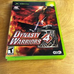Xbox - Dynasty Warriors 4