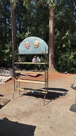 Forged Iron Shelves