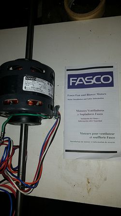D337 Fiasco fan coil motor
