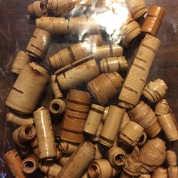 Hand made Birch Bark beads